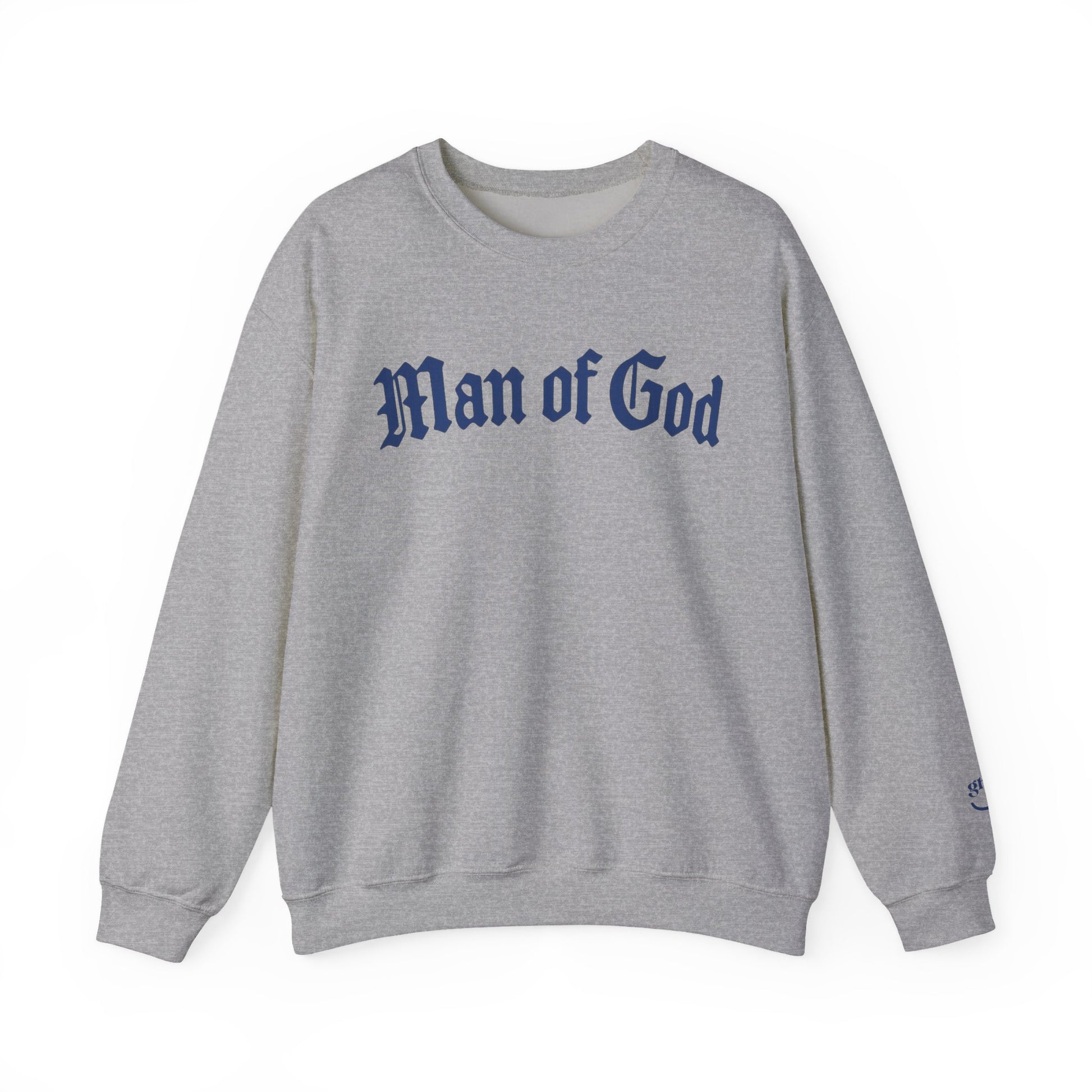 Guyhaus 'Man of God' Bold As A Lion Crewneck Sweatshirt, Proverbs 28:1