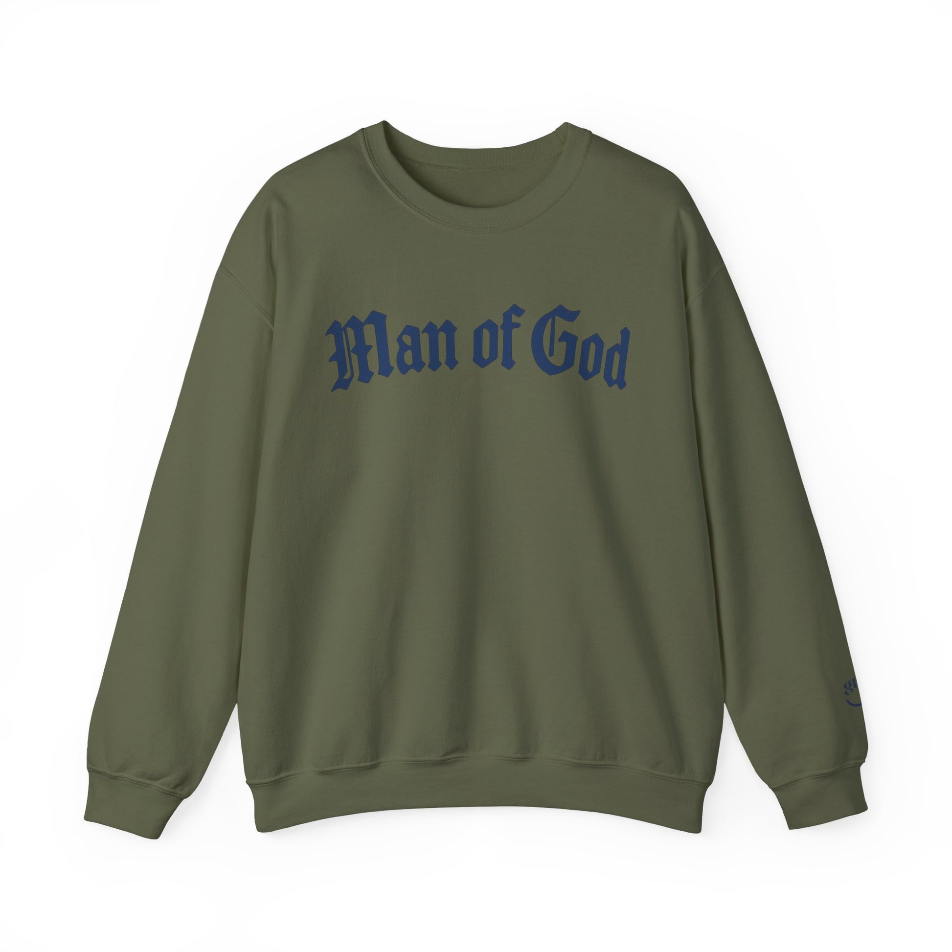 Guyhaus 'Man of God' Bold As A Lion Crewneck Sweatshirt, Proverbs 28:1