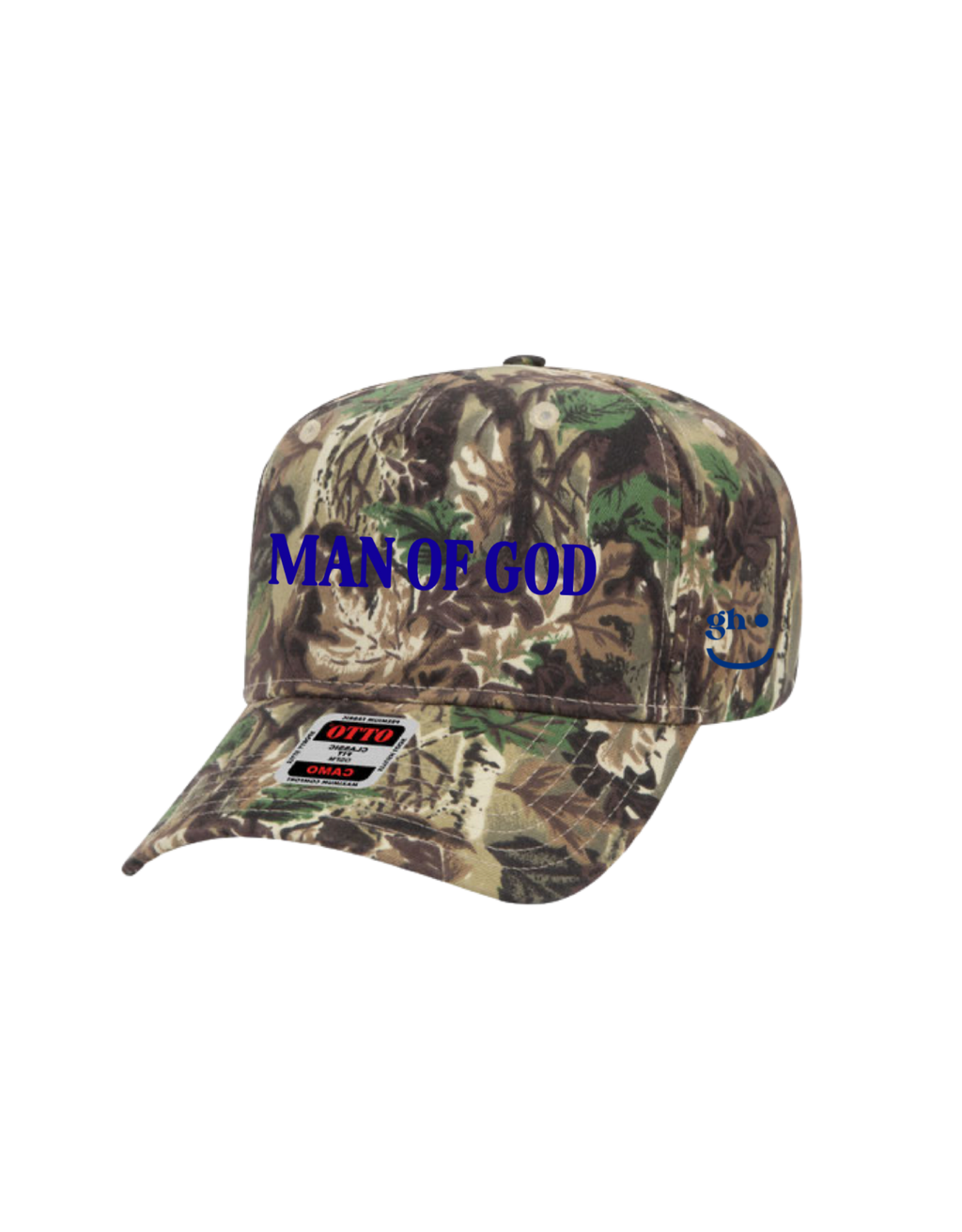 Man of God Camo Trucker Hat