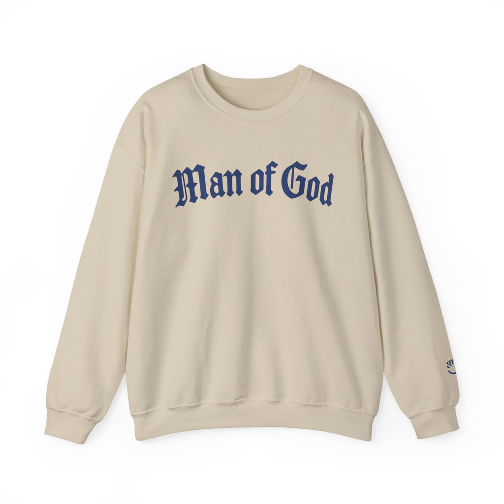 Guyhaus 'Man of God' Bold As A Lion Crewneck Sweatshirt, Proverbs 28:1