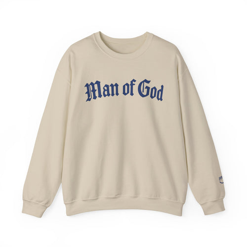 Guyhaus 'Man of God' Bold As A Lion Crewneck Sweatshirt, Proverbs 28:1